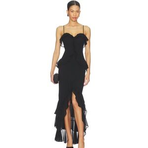 Lovers and Friends Melissa Gown in Black